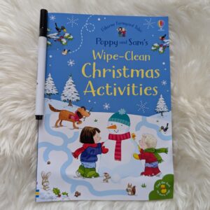Poppy & Sam wipe clean Christmas activities