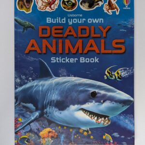 Build your own deadly animals sticker book