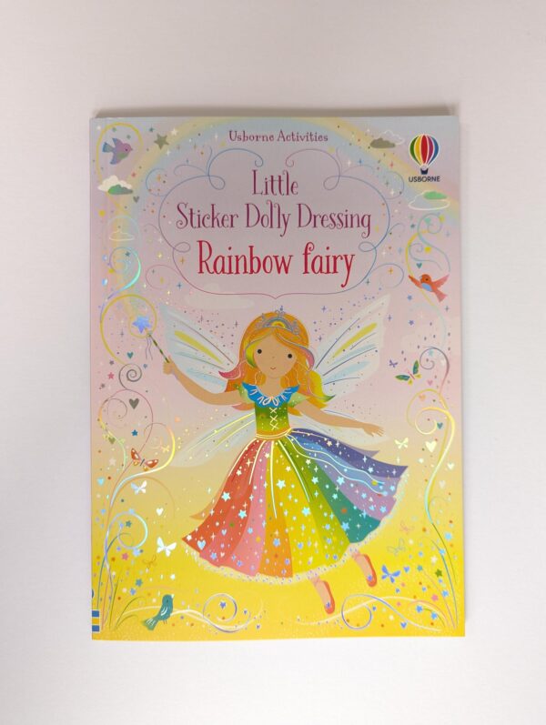 Rainbow fairy little sticker dolly dressing